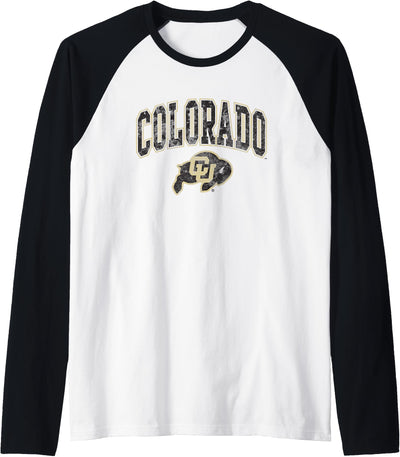 Cow Elite Authentics Colorado Buffaloes Arc Over Vintage Authentics T-Shirt