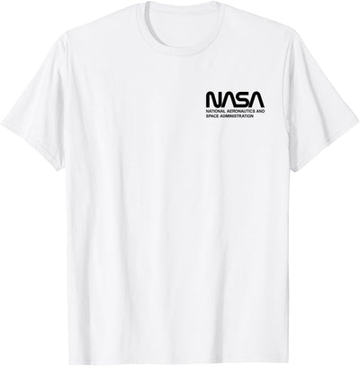 NASA Astronaut Teddy-Bear Worm Logo T-Shirt