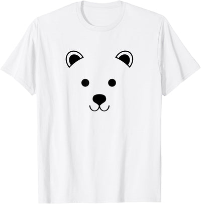 Pet Shop Shirts Animal Lover Baby Bear Face Cute Polar Bears Animals T-Shirt