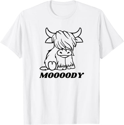 Funny Highland Cow T-Shirt - Humorous Farm Lover Tee