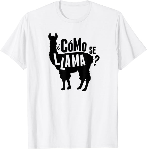 Como Se Llama Funny Shirts, Tees Funny Como Se Llama Tee Shirt | gift idea - White