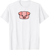 Funny Video Game Clothing Gifts for Gamers Going Ham - Funny Gamer and BBQ Chef Pig Gift T-Shirt - White