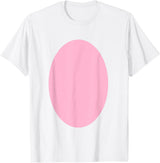 Easter Rabbit Belly Costume - Easter Bunny T-Shirt in White