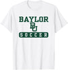 Elite Authentics Baylor Bears Soccer Logo Officially Licensed T-Shirt - White