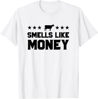 Cow Like Money Retro 90s Dairy Farm T-Shirt