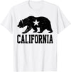 Miftees California Republic Bear T-Shirt - White