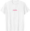 Geekists Pig Lover Humor Funny Pig Lover Gift Cute Oink Cartoon Animal Humor Graphic T-Shirt - White