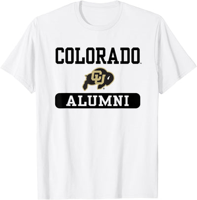 Elite Authentics Colorado Buffaloes Alumni Logo Officially T-Shirt