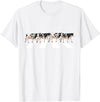 Funny Cow Shirt Women Men Girls Kids Boys Gifts Funny Crosswalk Cows Farming farm Cow Girl Boy Women Men Kid T-Shirt - White