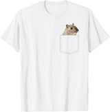 Boys Girls Cute Cool Hamster Lover T-Shirt Gift for Kids T-Shirt - White
