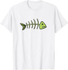 Dead Fish Fish Skeleton T-Shirt - White