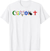 Bear In The Cloud Coexist T-Shirt - White