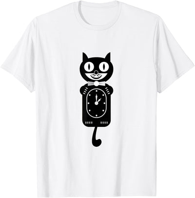 The Cattiest Cat Shop Black Cat Kawaii Work Watch T-Shirt