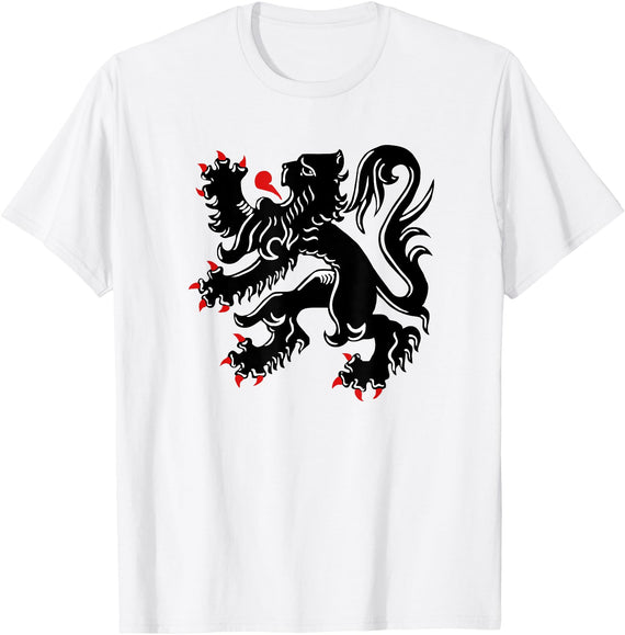 SweetSixty The Flemish Lion - De Vlaamse Leeuw - Flanders - White