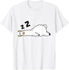 Sleeping Animals Tees And Gifts Llama Sleeping Tired Llama Napping Llama T-Shirt - White