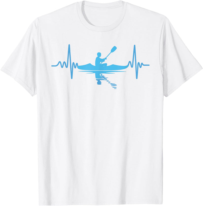 Unique Kayak Gift Kayaking Accessories Kayak Stuff Kayak Novelty for Men Women Kayaker Kayaking Kayak Lover T-Shirt - White