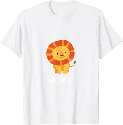 Lion Meow Costume Carnival T-Shirt