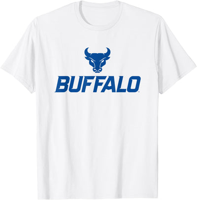 Cow Elite Authentics Buffalo Bulls Icon White Officially T-Shirt