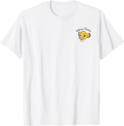 Lion King Hakuna Matata Pocket Simba Face T-Shirt