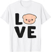 Pig Lover and Pig Farmer Gifts And Tees Pig Love Funny Pig Lover I Love Pigs T-Shirt - White