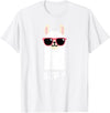 Llama Costume For Boys Funny Llama Kids T-Shirt - White