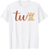 Family Birthday Bear Gifts Two of The Birthday Boy Bear 1st Birthday Party Boy T-Shirt - White