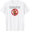 The Horse Denier Horse Denier Funny Horses Are Not Real Classic T-Shirt - White