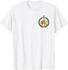 Iran Lion Symbol Shir o Khorshid Persian Lion and Sun Emblem Iran T-Shirt - White