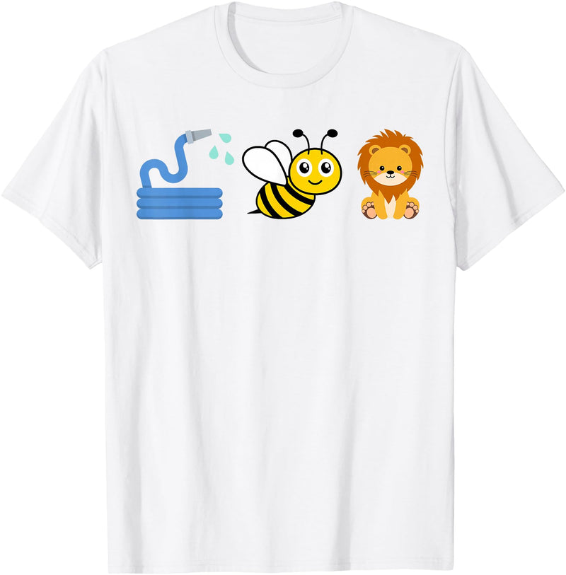 Hose Bee Lion Meme Gifts Hose Bee Lion T-Shirt - White