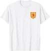 SCOTTISH RED LION Scotland RED Lion Rampant T-Shirt - White