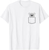 Pocket Koala Shirts Pocket Koala Bear T-Shirt - White