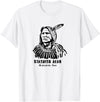 Nebraska Statue Oklahoma Court Standing Bear Ponca Tribe T-Shirt - White