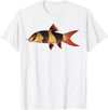 Aquarium Loach Fish Keeper Clown Loach Botia Chromobotia Aquarist T-Shirt - White