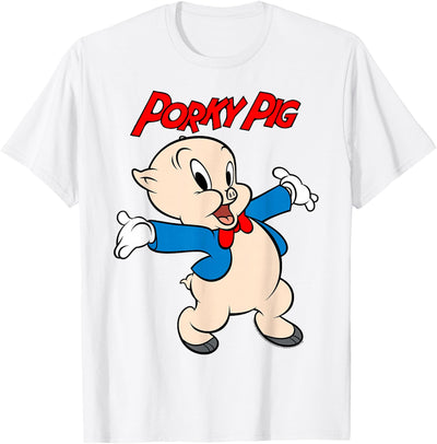 Porky Pig Vintage Portrait T-Shirt