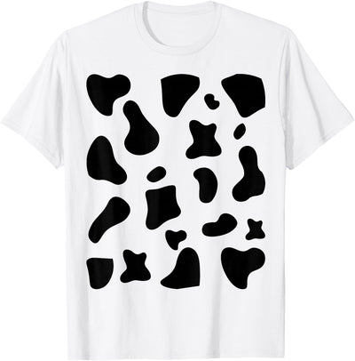 Cow Print Halloween Costume Cow Animal T-Shirt