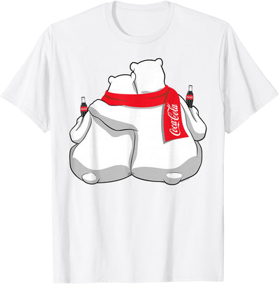 Coca-Cola Company Coca Cola Snowmies Polar Bears Holiday T-Shirt