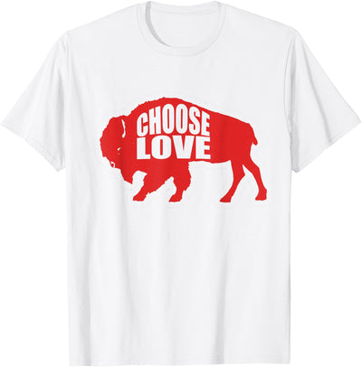 Cow Choose Love Buffalo Strong T-Shirt