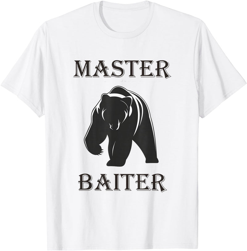 OutdoorMerch Master Bear Baiter Shirt T-Shirt - White