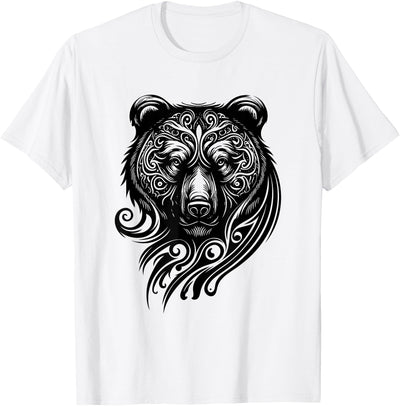 Bear Grizzly Nordic Indian Celtic Mythology Wild Animal Fan T-Shirt