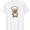 Bear In A Chef Hat - Cute Chef Bear Chef Bear - Cute Bear In A Chef's Hat Bear Chef T-Shirt - White
