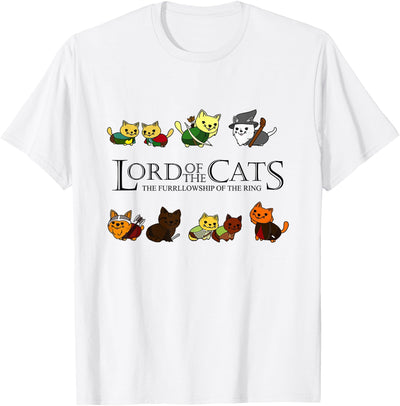 Cat Lord Lord of the Cats Exclusieve and funny apparel T-Shirt