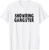 Passion8 Gear Show Pig Show Steer Gangster T-Shirt - White