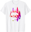 Minnesota Northwoods Gifts and Designs Minnesota - Stylish Up North Colorful Bear - Minnesota T-Shirt - White