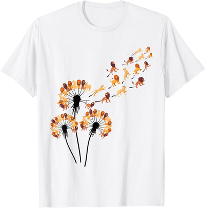 Dandelion Lions Stuff for Lion Lover | Lion T-Shirt