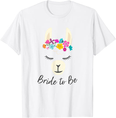 Gym is Bae Llama Bride to Be Wedding Bridal Shower Alpaca T-Shirt