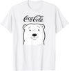 Coca-Cola Company Coca Cola Polar Bear Logo T-Shirt - White