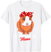 Sweet Baby Guinea Pig Gift For Girls And Women Guinea Pig Mama Guinea Pigs Funny Girls T-Shirt - White