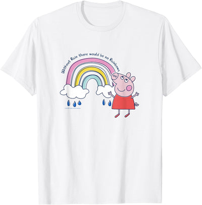 Without Rain There Would Be No Rainbows Cute Shot T-Shirt