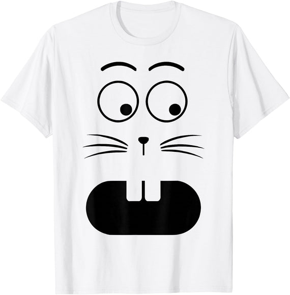 Jasper Rabbit Halloween Costume Funny Boo JEE Boojee Meme T-Shirt (White) in White