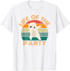 Christmas party cute bear dab dancing Life of the party, dabbing polar bear, birthday, Christmas T-Shirt - White